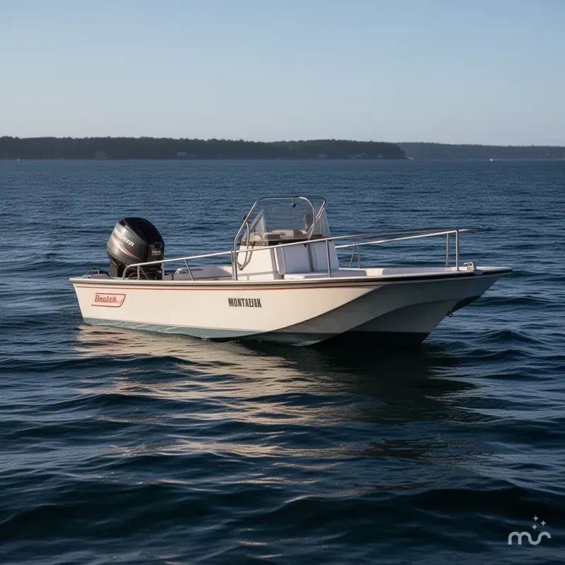 Slide: The Image of Boston Whaler 17 Montauk 1985 - 0