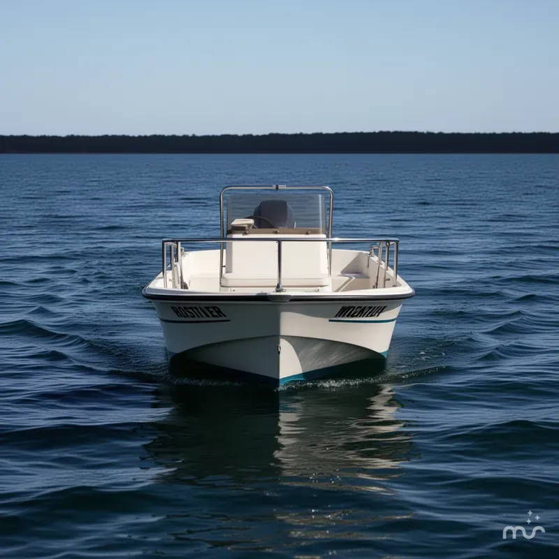 Slide: The Image of Boston Whaler 17 Montauk 1985 - 1
