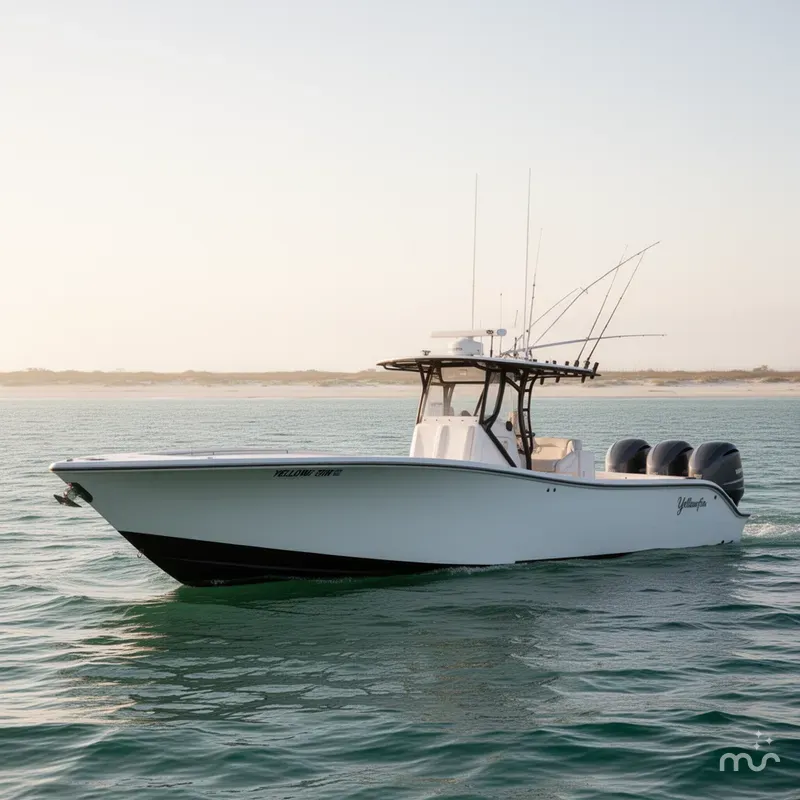 Slide: The Image of Yellowfin 36 Offshore 2010 - 2
