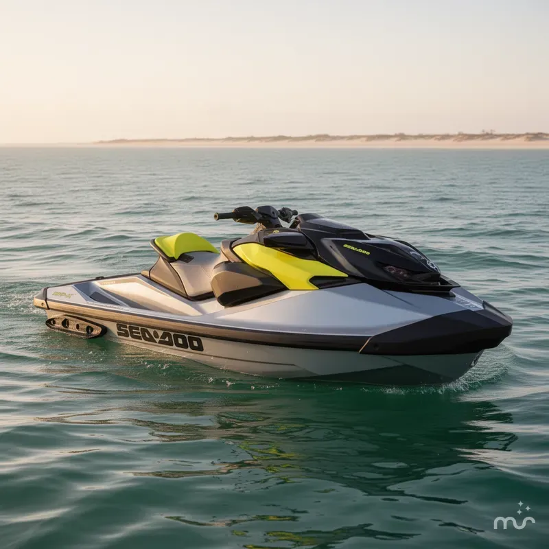 Slide: The Image of Sea-Doo RXP-X™ 325 Tech, BRP Premium A, Ibr Ice Metal / 2025 - 0