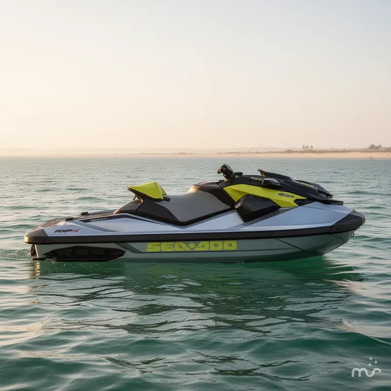 Slide: The Image of Sea-Doo RXP-X™ 325 Tech, BRP Premium A, Ibr Ice Metal / 2025 - 2