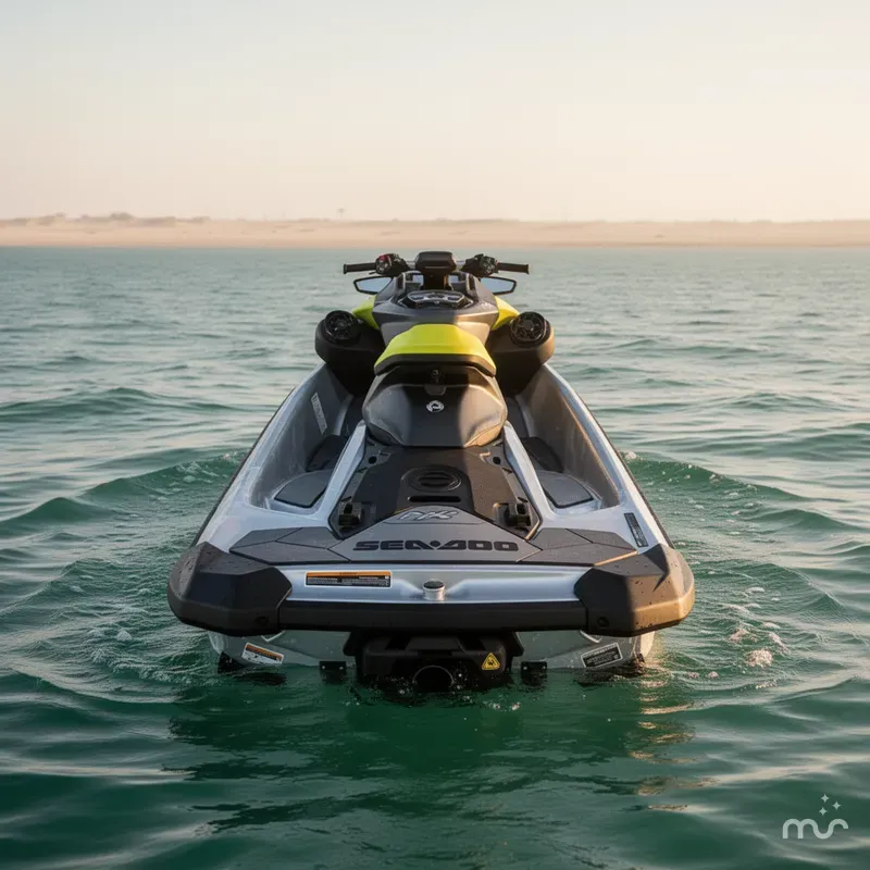 Slide: The Image of Sea-Doo RXP-X™ 325 Tech, BRP Premium A, Ibr Ice Metal / 2025 - 3