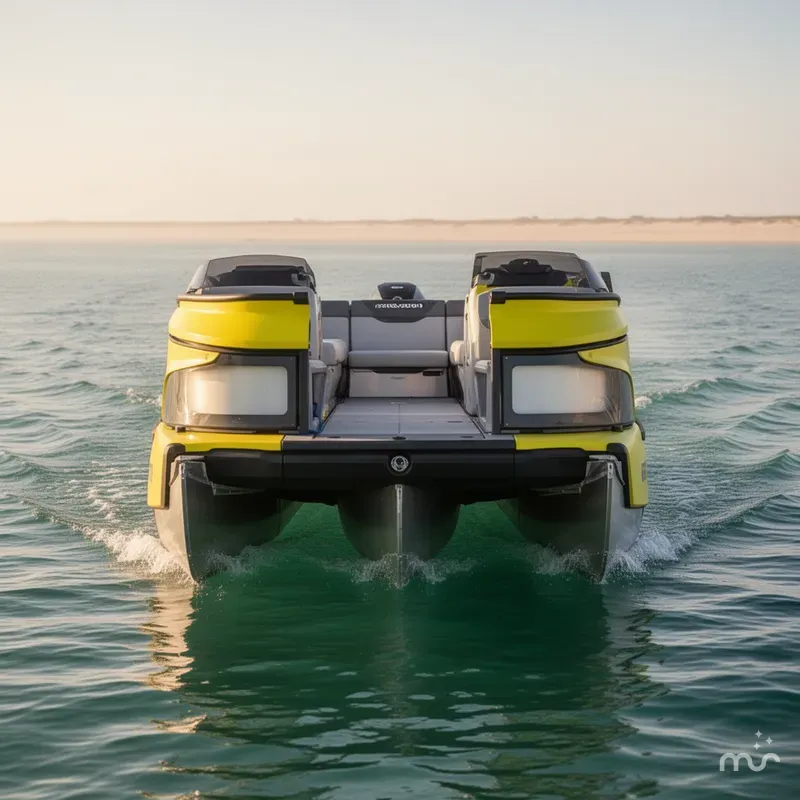 Slide: The Image of Sea-Doo Switch® Cruise 18 - 170 hp Galvanized 2024 - 2