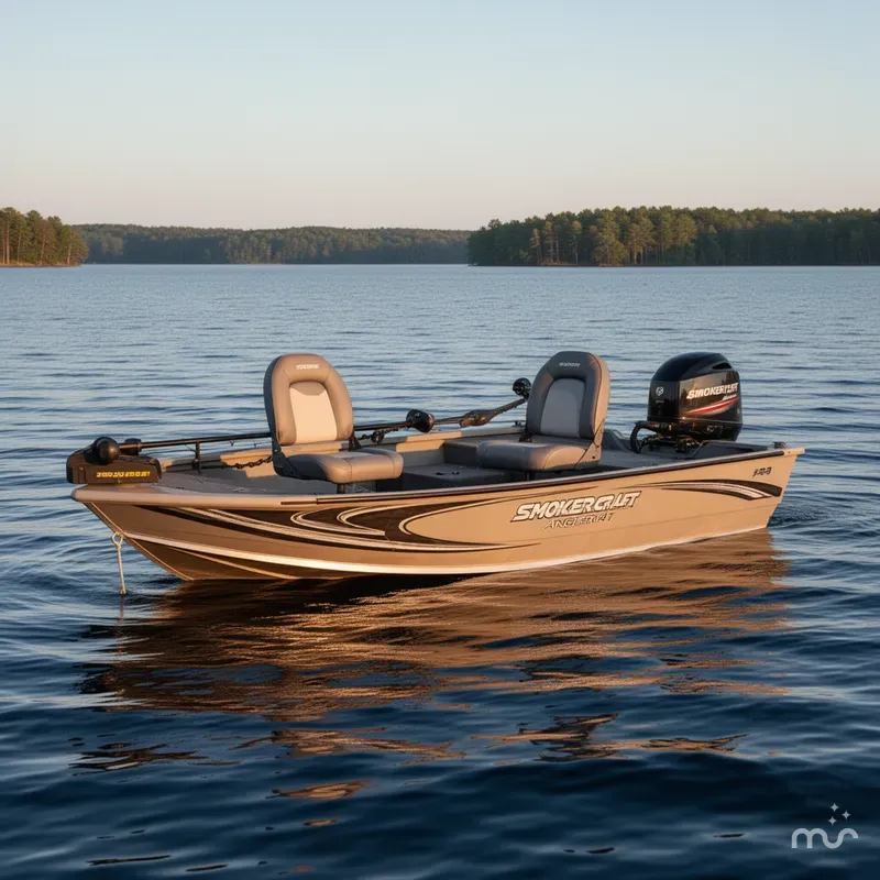 Slide: The Image of Smoker Craft Angler 14 T 2024 - 2