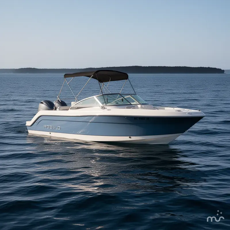 Slide: The Image of Robalo R227 Dual Console 2014 - 0