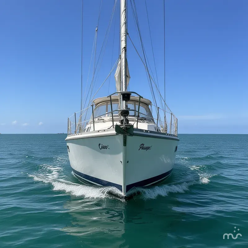 Slide: The Image of Hunter Passage 420 1999 - 1