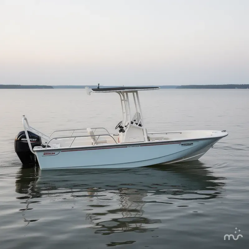 Slide: The Image of Boston Whaler 190 Montauk 2025 - 0