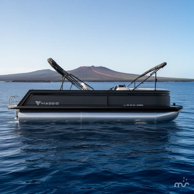 Slide: The Image of Viaggio Lago X22D Tripletoon w/Honda 250HP - 4-Stroke Engine 2025 - 2