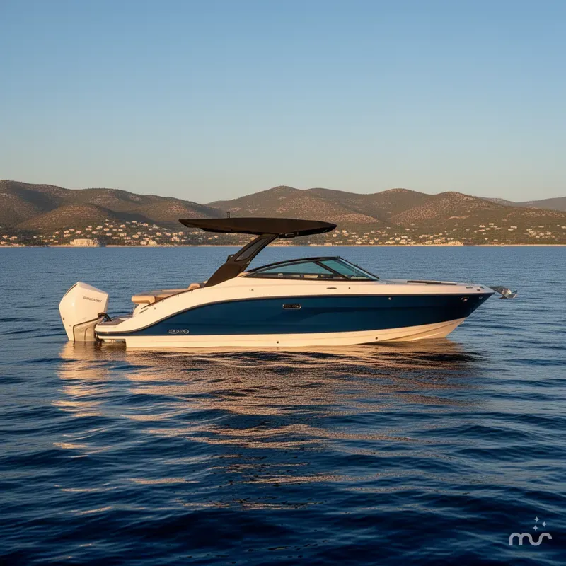 Slide: The Image of Sea Ray SLX 260 Outboard 2023 - 2