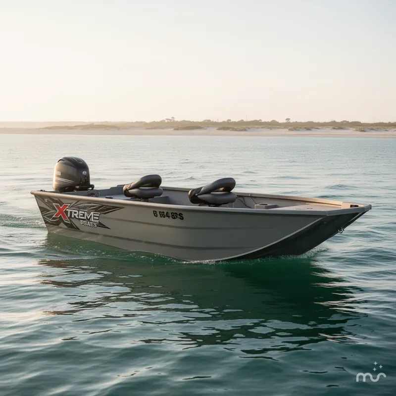 Slide: The Image of Xtreme Boats River Skiff 1648SS 2025 - 0