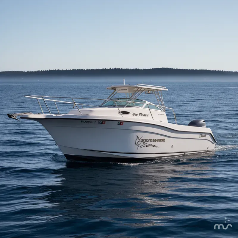 Slide: The Image of Seaswirl 2601 Walkaround O/B 2003 - 1