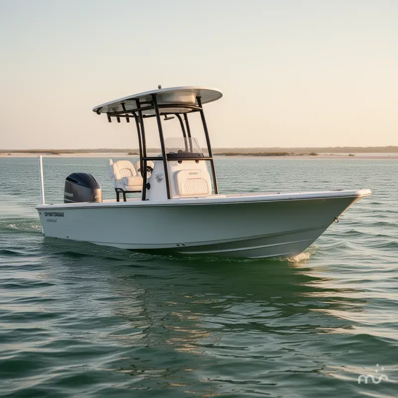 Slide: The Image of Sportsman Masters 227 Bay Boat 2024 - 1