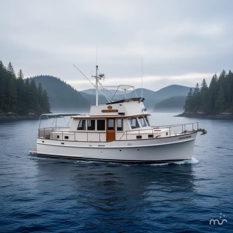 Slide: The Image of Grand Banks 46 Classic 1991 - 2