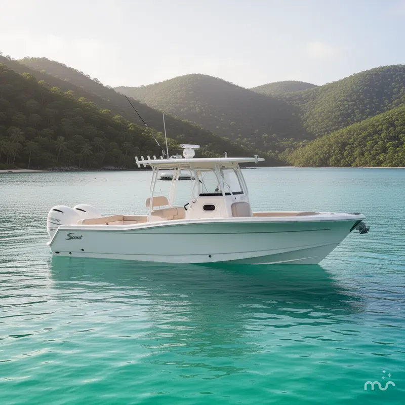 Slide: The Image of Scout 195 Sportfish 2025 - 2