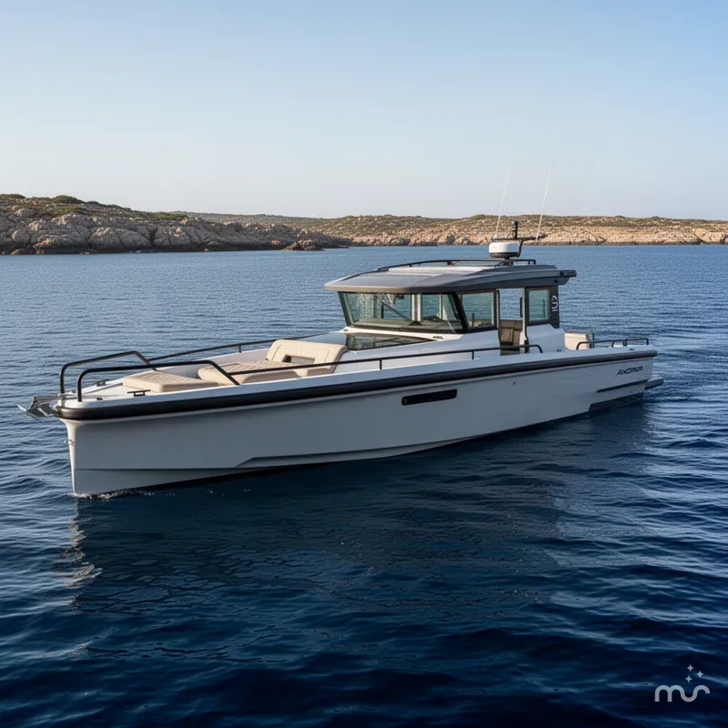 Slide: The Image of Axopar 37 XC Cross Cabin 2022 - 2