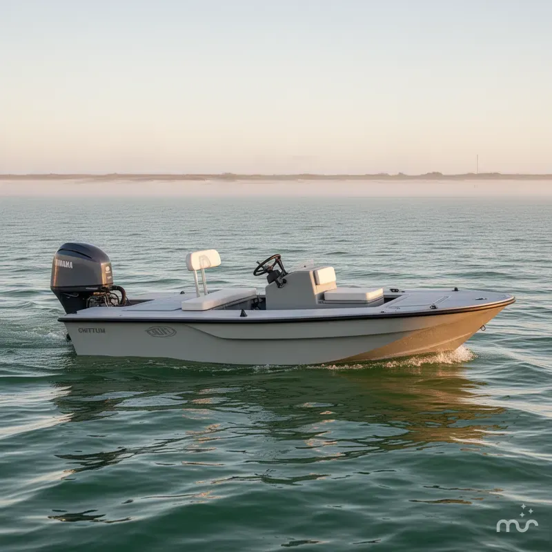Slide: The Image of Chittum Skiffs 18 Laguna Madre 2025 - 0