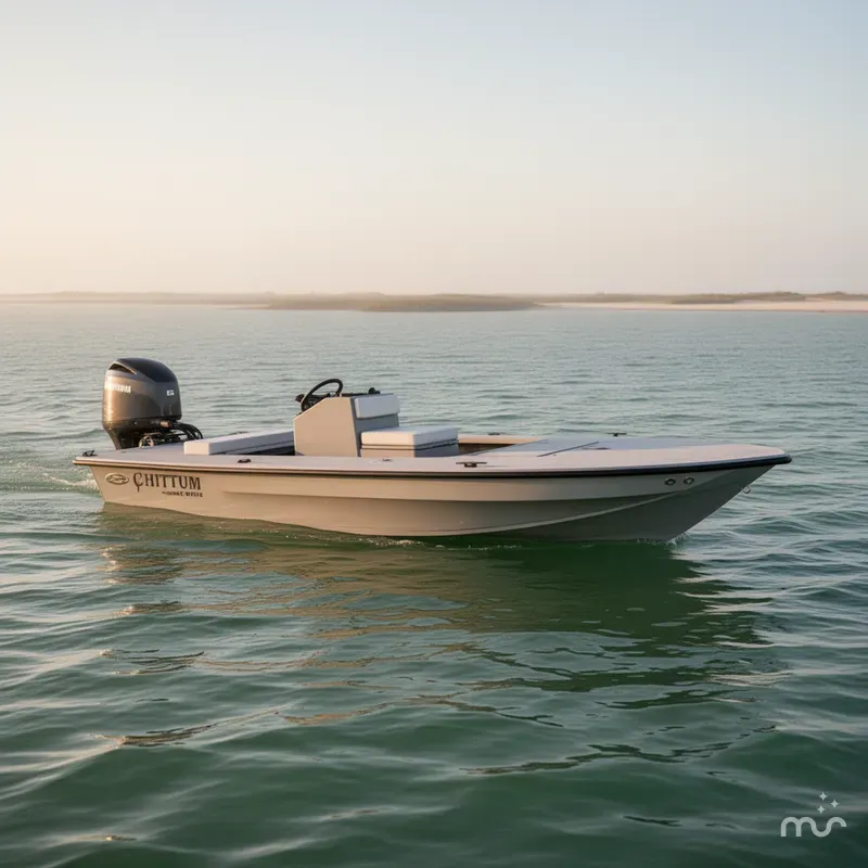 Slide: The Image of Chittum Skiffs 18 Laguna Madre 2025 - 1