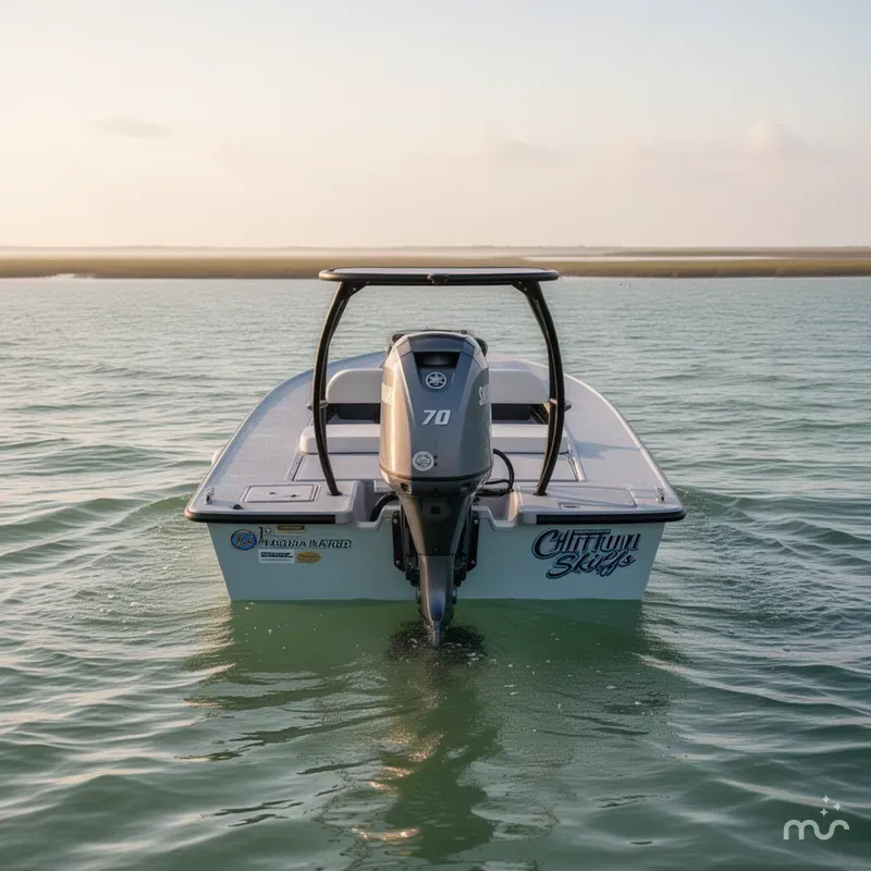 Slide: The Image of Chittum Skiffs 18 Laguna Madre 2025 - 2