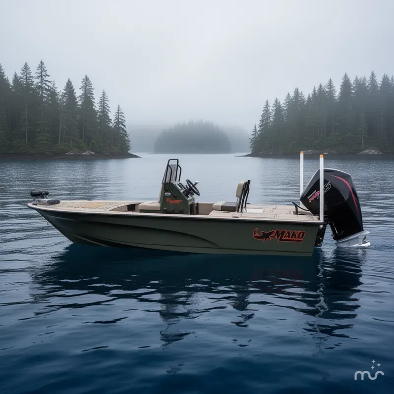 Slide: The Image of Mako 18 Pro Skiff Backwater Edition 2025 - 2
