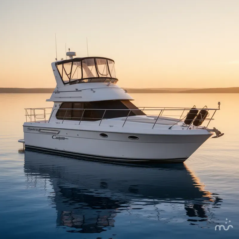 Slide: The Image of Carver 356 Aft Cabin Motoryacht 2001 - 0