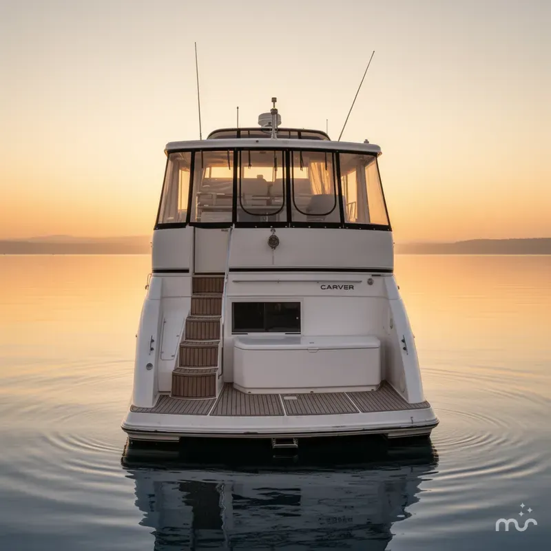Slide: The Image of Carver 356 Aft Cabin Motoryacht 2001 - 2