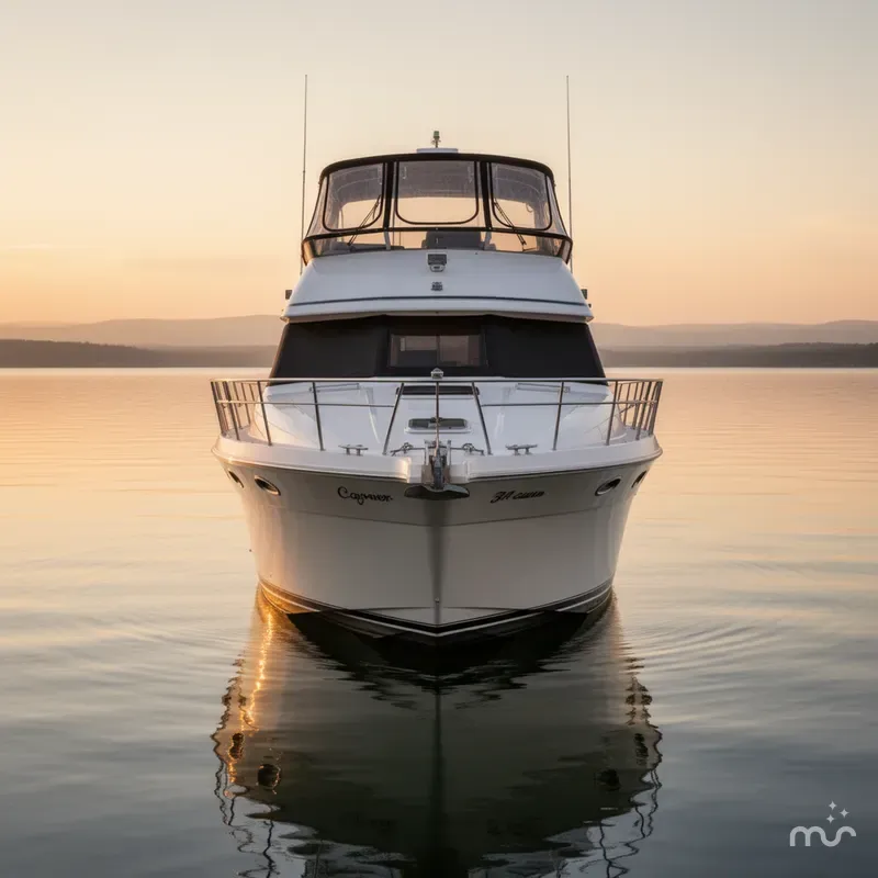 Slide: The Image of Carver 356 Aft Cabin Motoryacht 2001 - 3