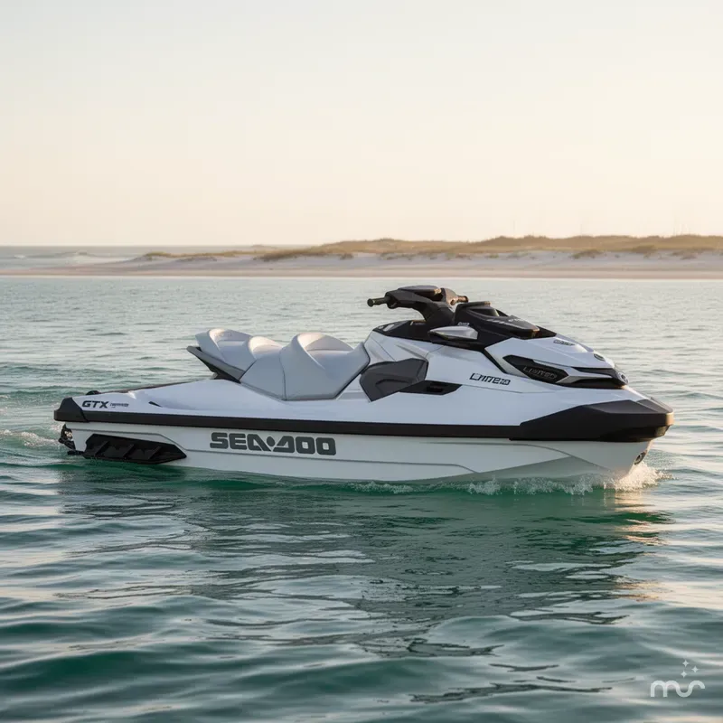 Slide: The Image of Sea-Doo GTX™ Limited 325 White Pearl Premium 2025 - 0