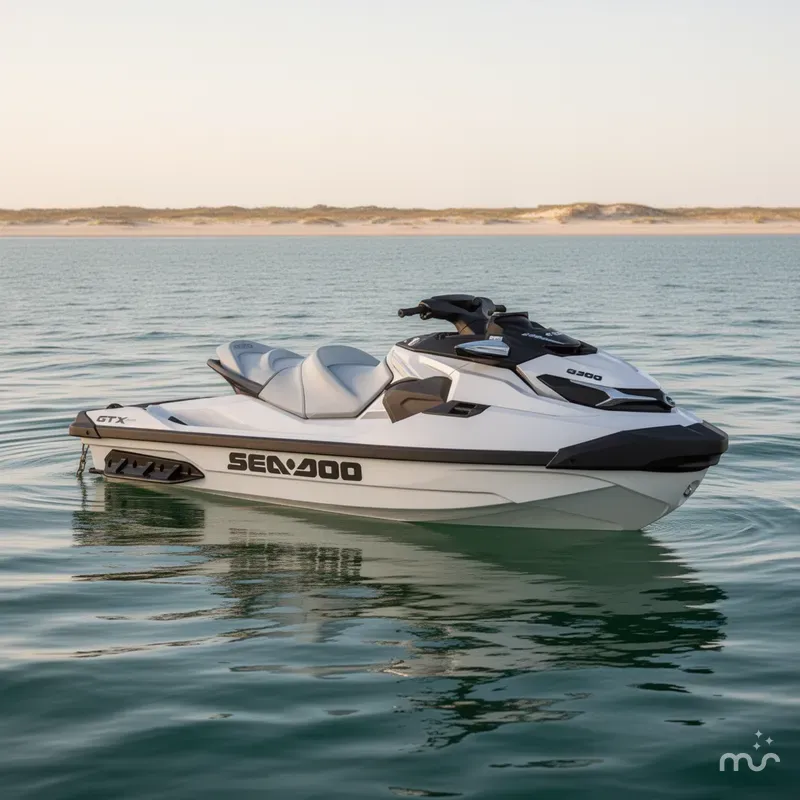 Slide: The Image of Sea-Doo GTX™ Limited 325 White Pearl Premium 2025 - 2