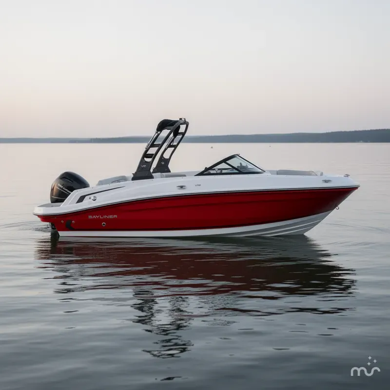 Slide: The Image of Bayliner VR6 Bowrider OB 2025 - 0