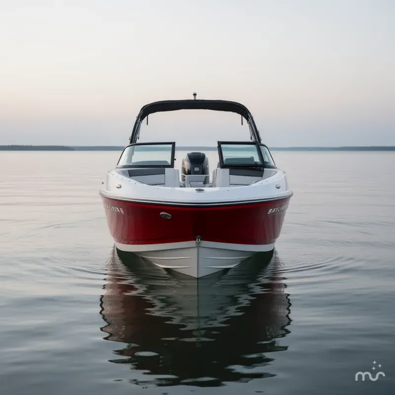 Slide: The Image of Bayliner VR6 Bowrider OB 2025 - 2