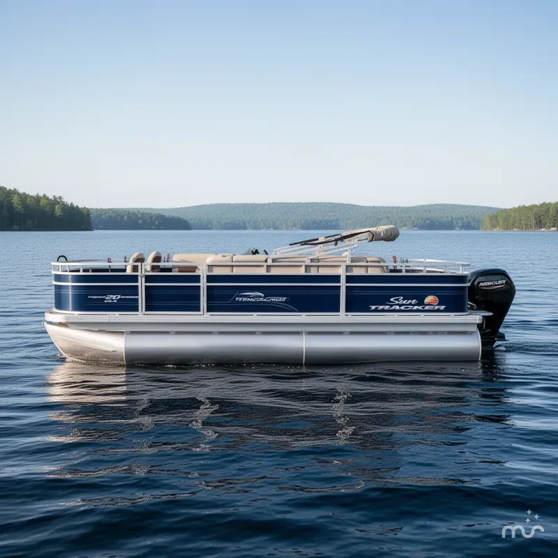 Slide: The Image of Sun Tracker Fishin' Barge 20 DLX 2025 - 0