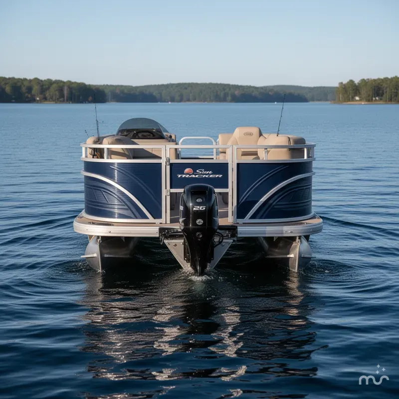 Slide: The Image of Sun Tracker Fishin' Barge 20 DLX 2025 - 1