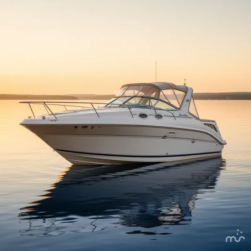 Slide: The Image of Sea Ray Sundancer 240 Sport Cabin Cruiser 2001 - 0