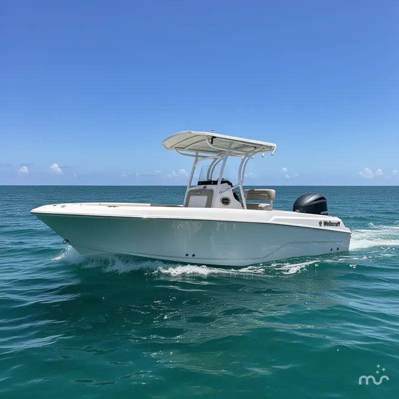 Slide: The Image of Wellcraft 222 Fisherman 2022 - 1