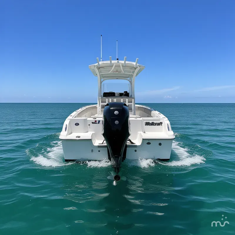 Slide: The Image of Wellcraft 222 Fisherman 2022 - 2