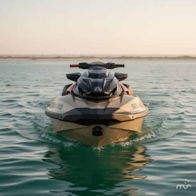 Slide: The Image of Sea-Doo RXP-X™ 325 Tech, BRP Premium A, iBR Metallic Tan 2025 - 3