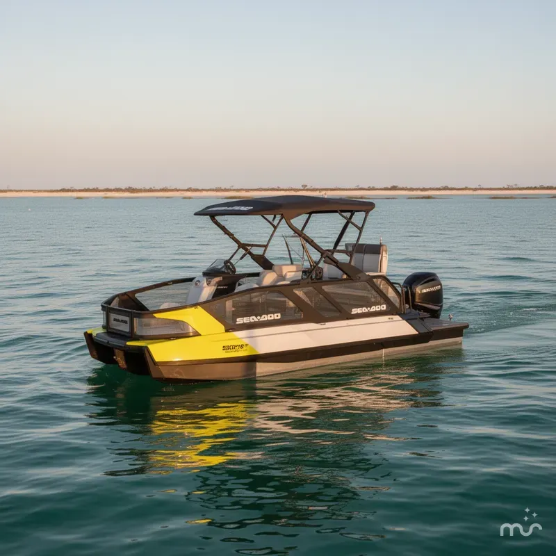 Slide: The Image of Sea-Doo Switch™ Sport 18 - 230 Hp Galvanized 2025 - 2