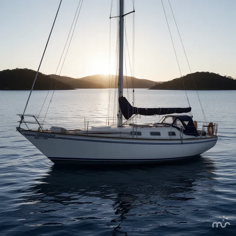 Slide: The Image of Tartan Sloop 1979 - 0