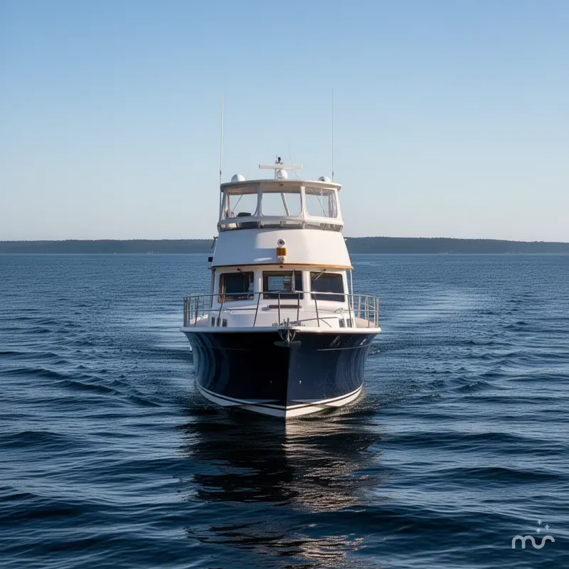 Slide: The Image of Sabreline Sabreline 47 Aft Cabin Trawler 1998 - 1