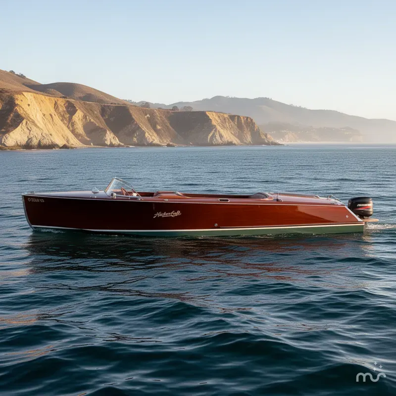 Slide: The Image of Hackercraft Runabout 1994 - 1