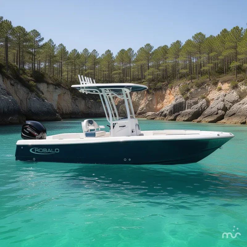 Slide: The Image of Robalo 226 Cayman 2025 - 2