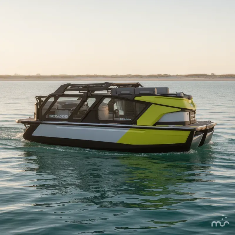Slide: The Image of Sea-Doo Switch® Cruise 18 - 170 hp Galvanized 2024 - 0