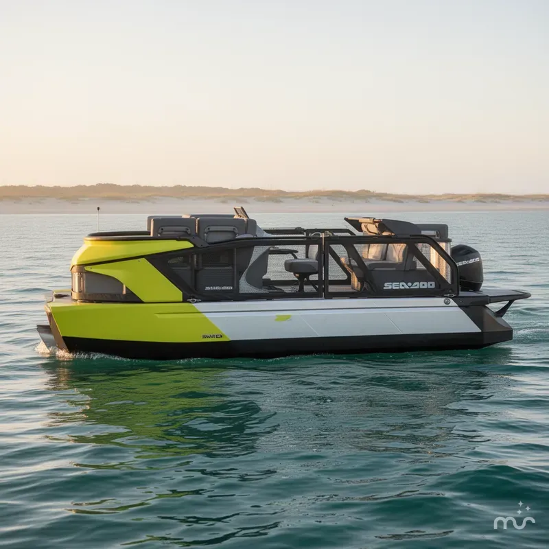 Slide: The Image of Sea-Doo Switch® Cruise 18 - 170 hp Galvanized 2024 - 1