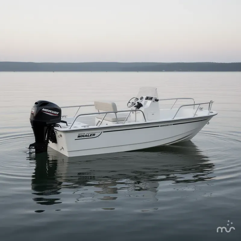 Slide: The Image of Boston Whaler 150 Montauk 2025 - 0