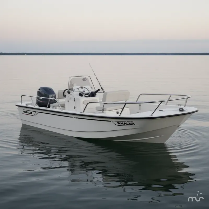 Slide: The Image of Boston Whaler 150 Montauk 2025 - 2