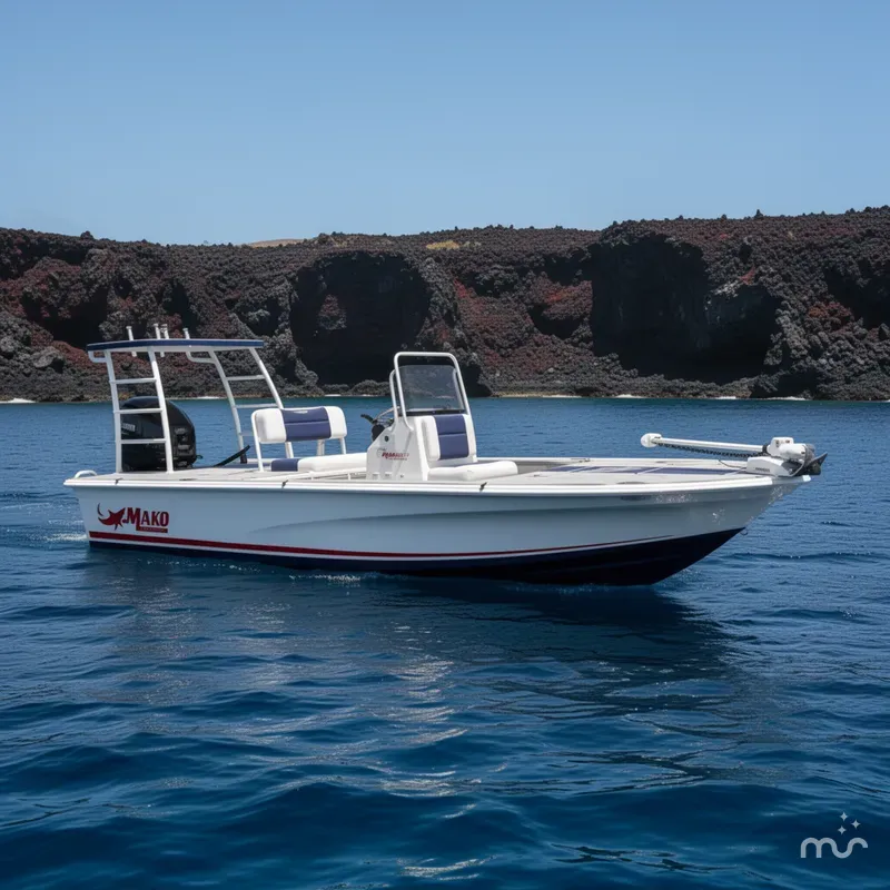 The Image of Mako 18 Pro Skiff Patriot Edition 2025 - 0