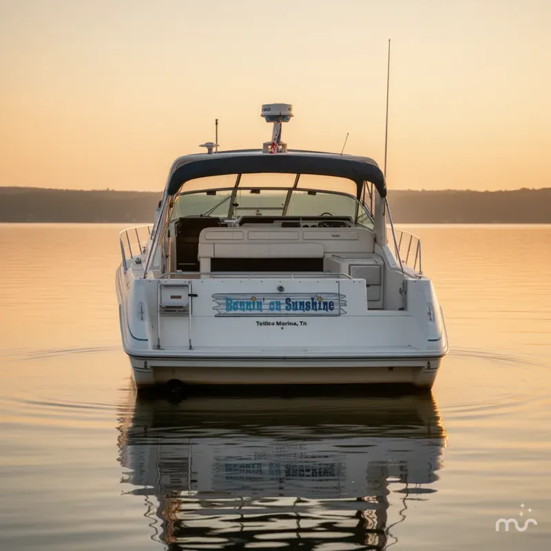 Slide: The Image of Sea Ray 330 Sundancer 1993 - 2