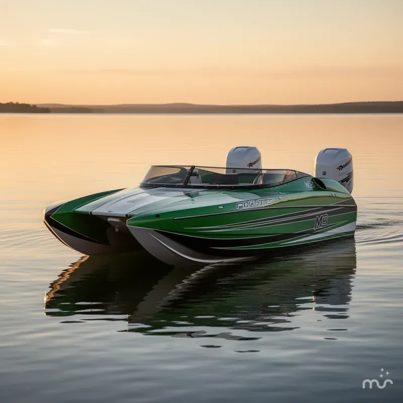Slide: The Image of Daves Custom Boats M29 2017 - 2