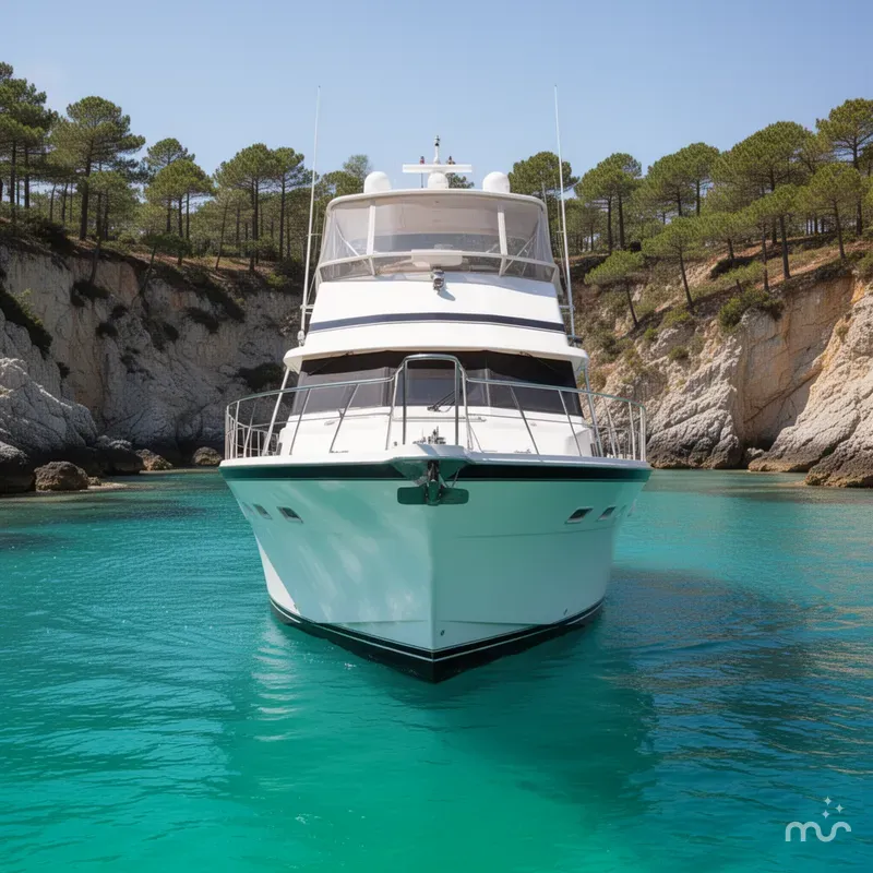 Slide: The Image of Hatteras 53 Motor Yacht 1987 - 1