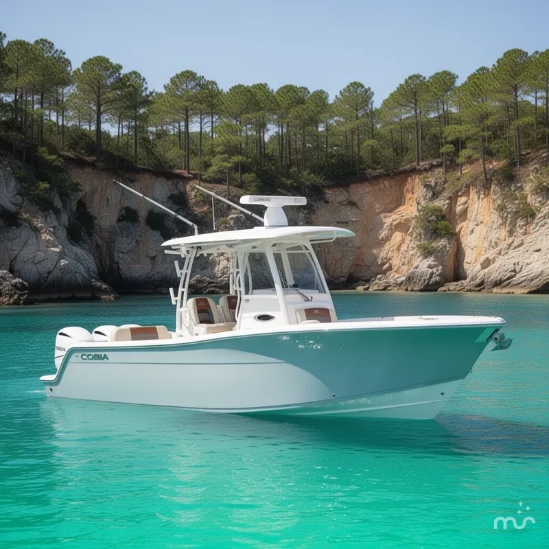 Slide: The Image of Cobia 301 Center Console 2018 - 2